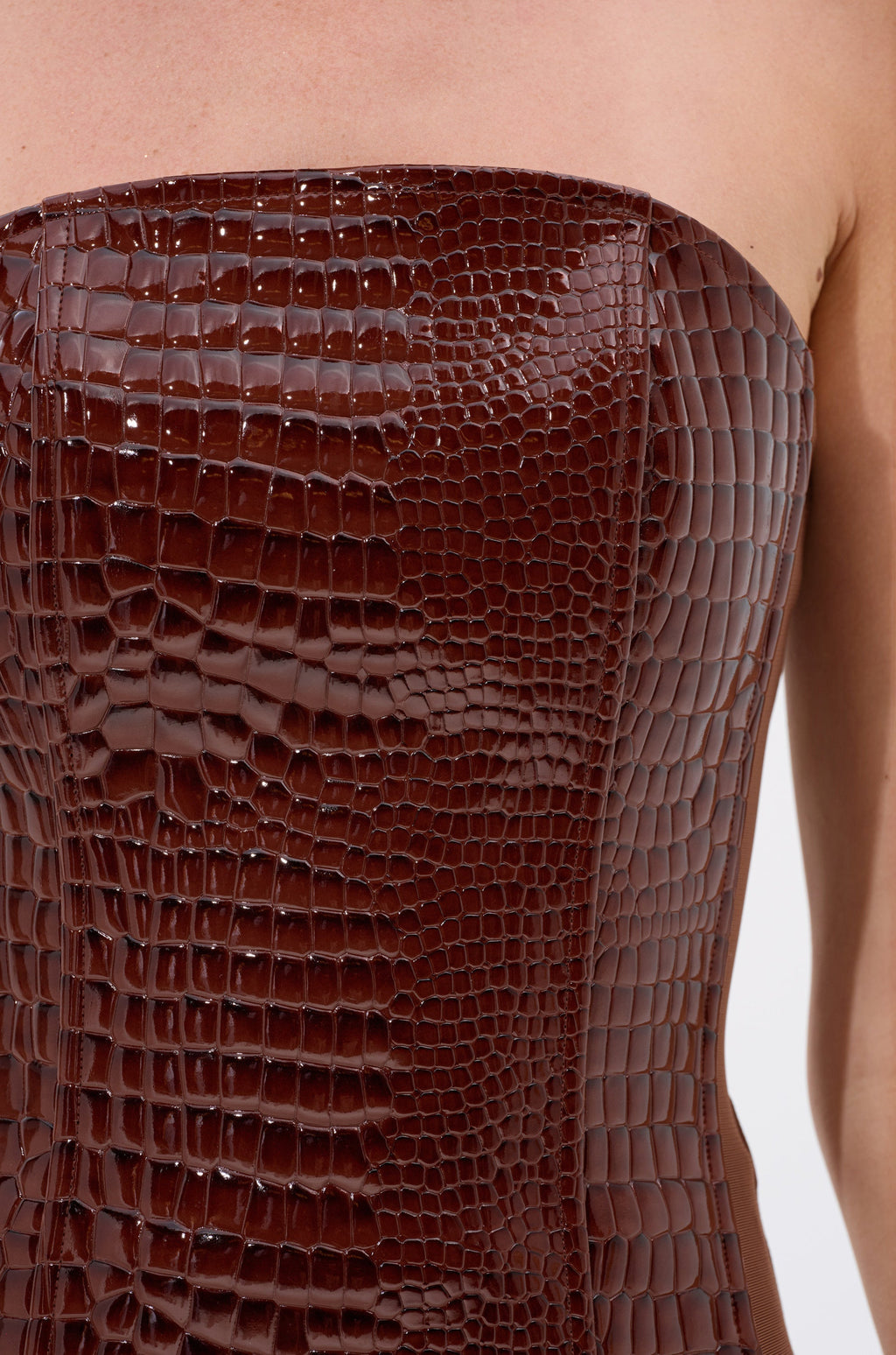 TOO GOOD FOR YOU CROCODILE CORSET