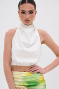 GOING NO WHERE HALTER BLOUSE