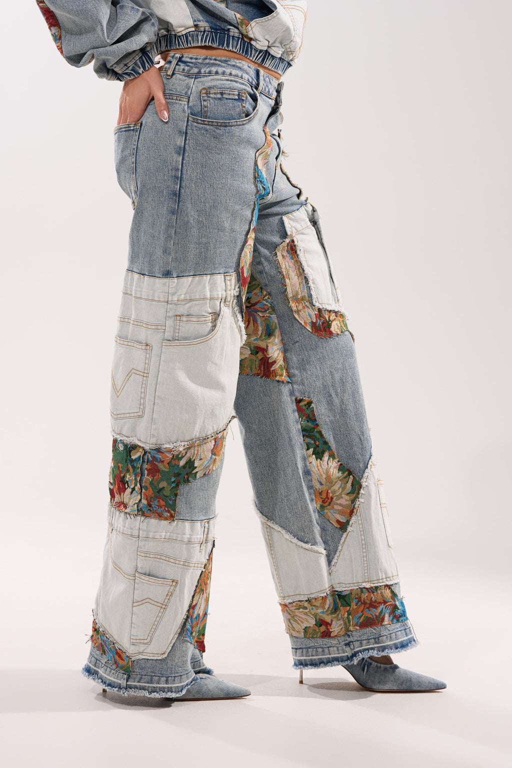 CHANGE IT UP WIDE LEG DENIM