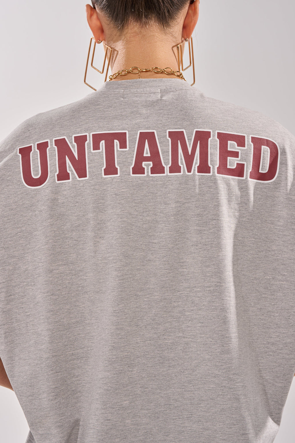 DISTRESSED FOR LIFE OVERSIZED TEE