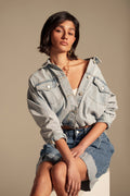 IGGY ADJUSTABLE DENIM JACKET