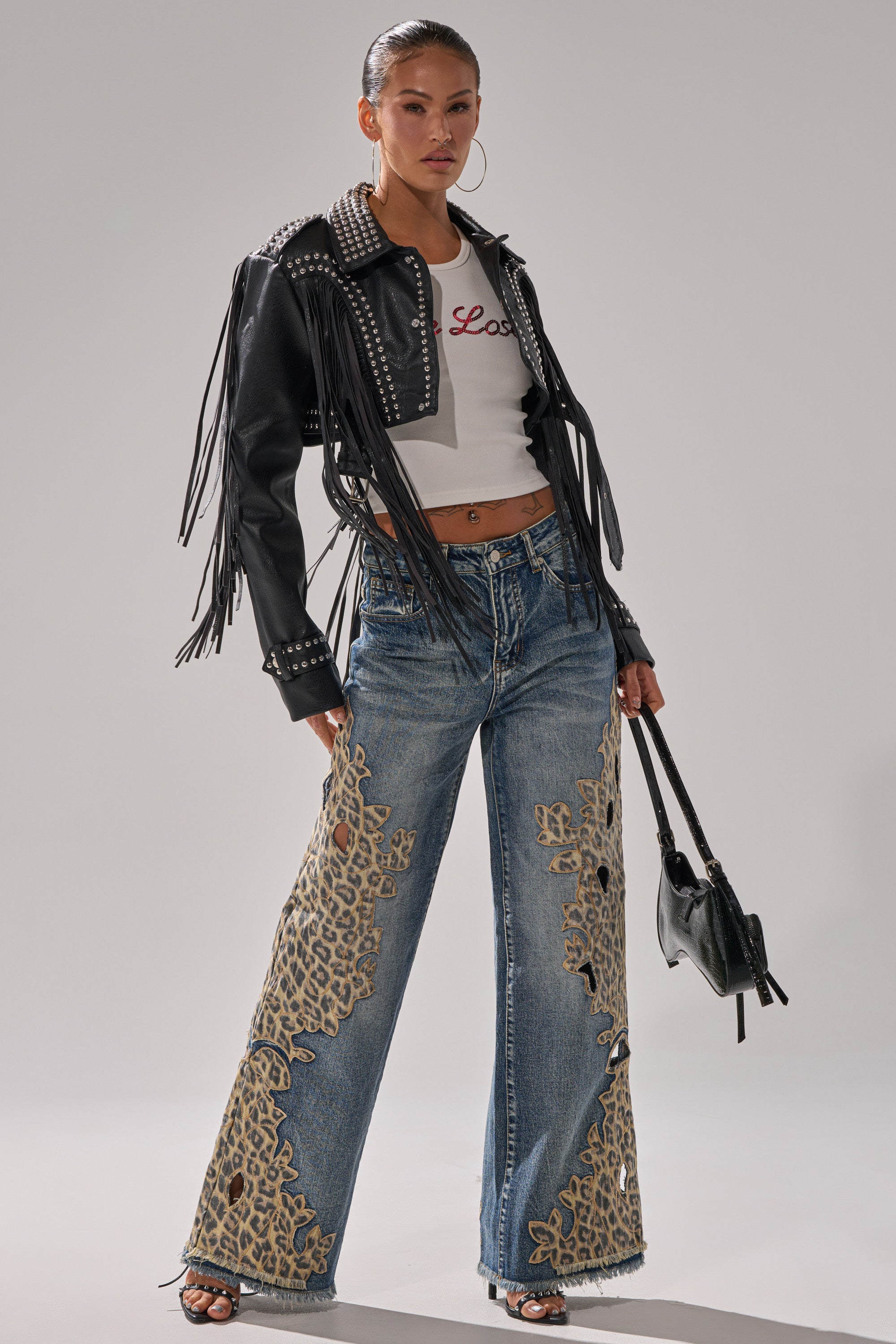 RUMI CROPPED MOTO