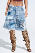 STARS IN THE SKY DENIM SHORT