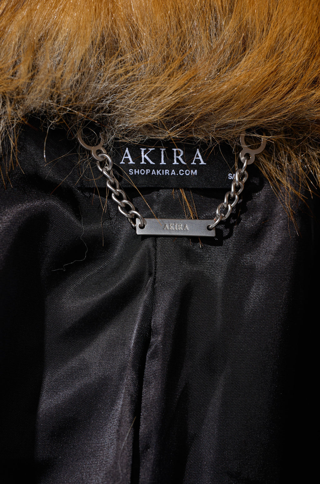 MADDOX PANELED FAUX FUR