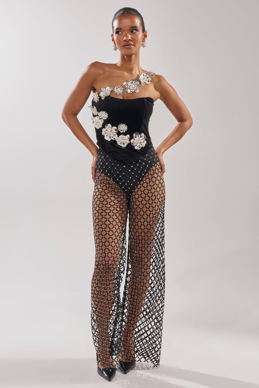 CELINE STUD MESH PANT