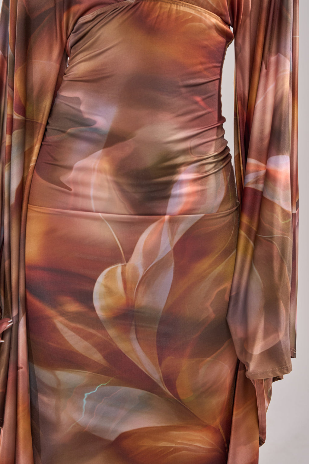 SHINY LIKE ME MAXI DRESS