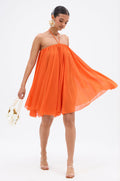 ARIANA CHIFFON SHIFT MINI DRESS