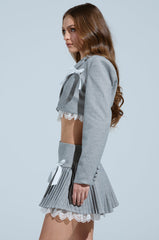 MARLEY LACE TRIM BLAZER
