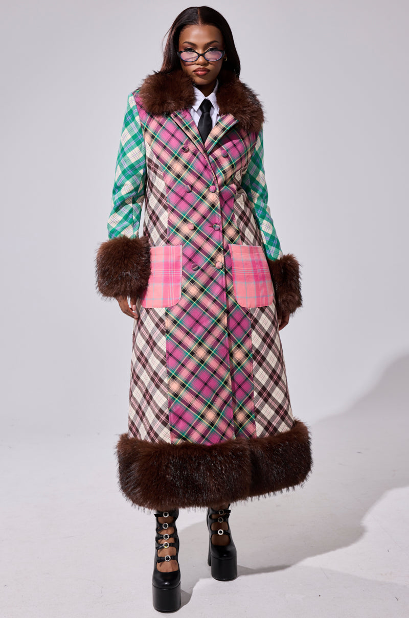 SWEET THING PATCHWORK TRENCH