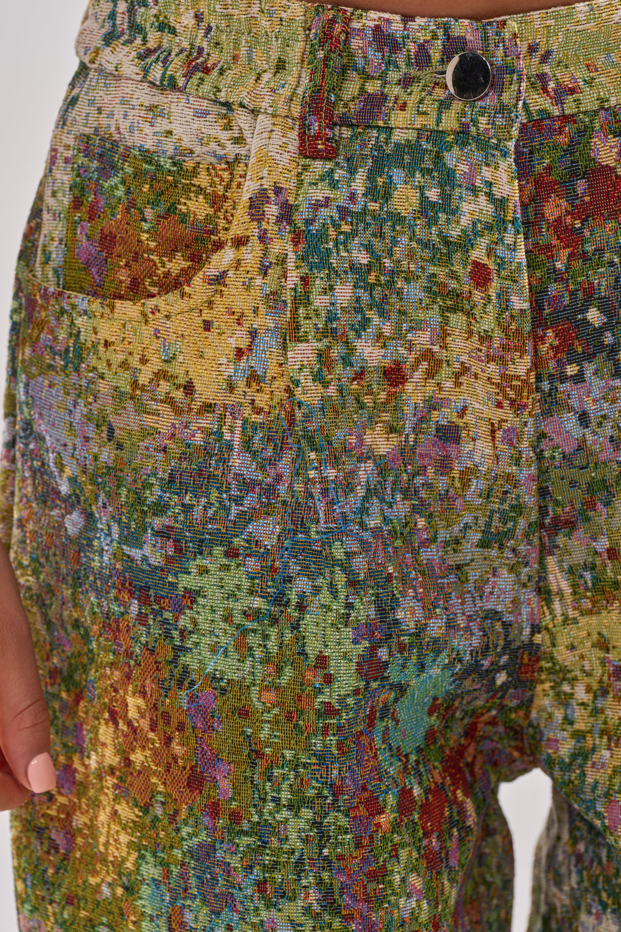 DEEP IN THE SEA BROCADE TROUSER