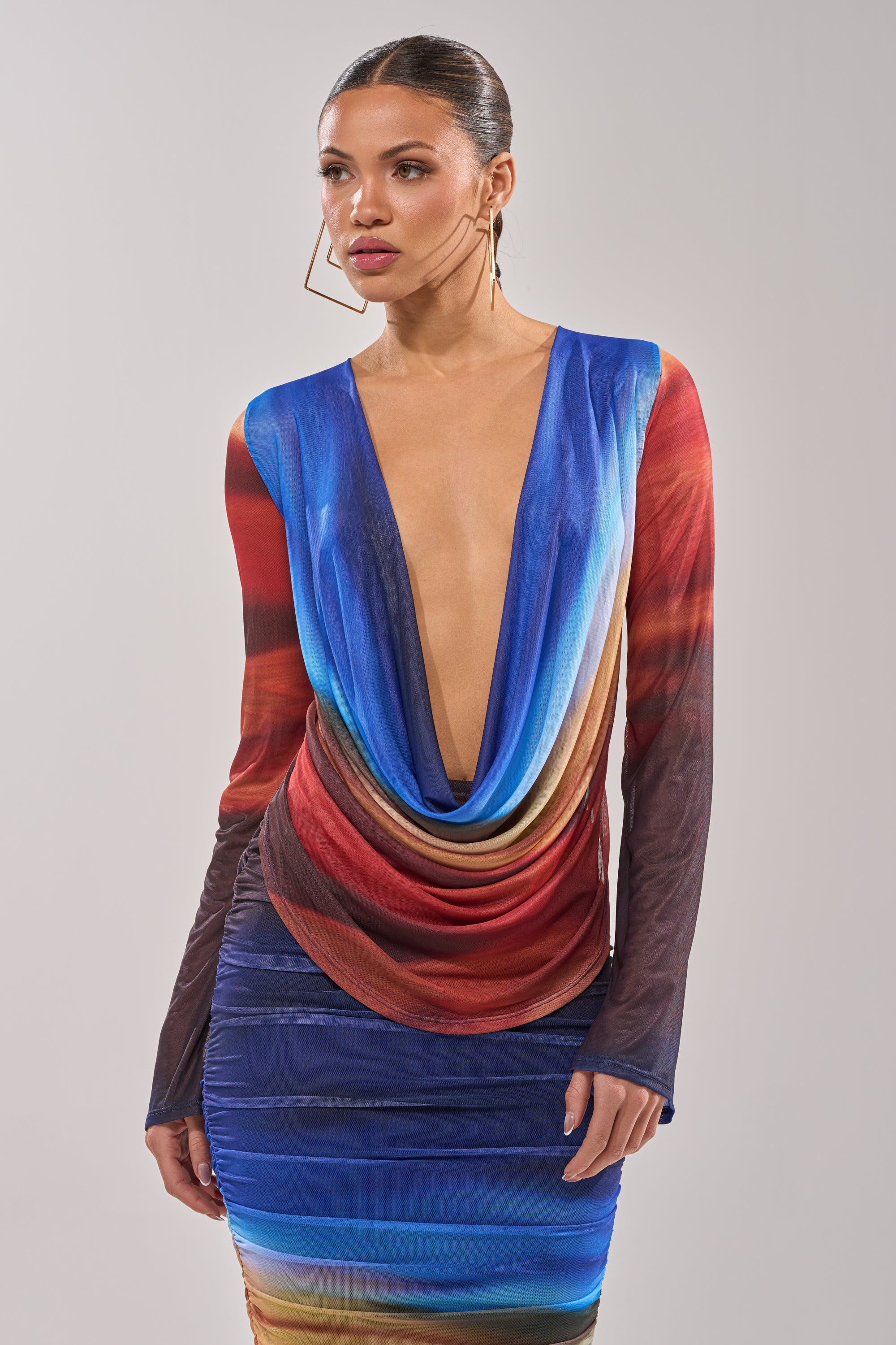 BOOM BOOM MESH BLOUSE