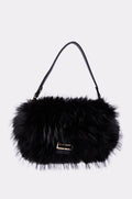 REALLY LIKE THAT FAUX FUR PURSE IN BLACK