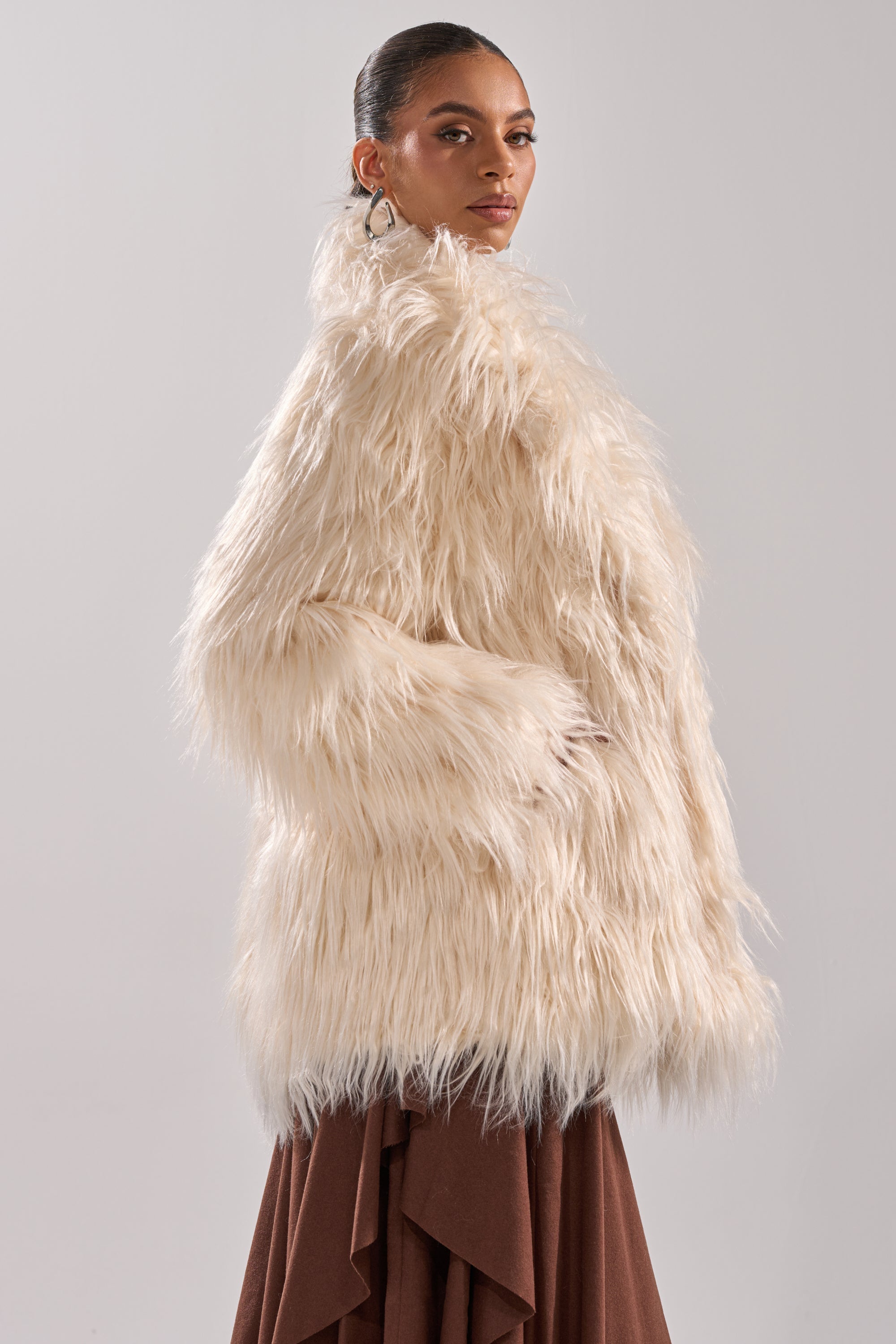 PARK CITY FAUX FUR COAT