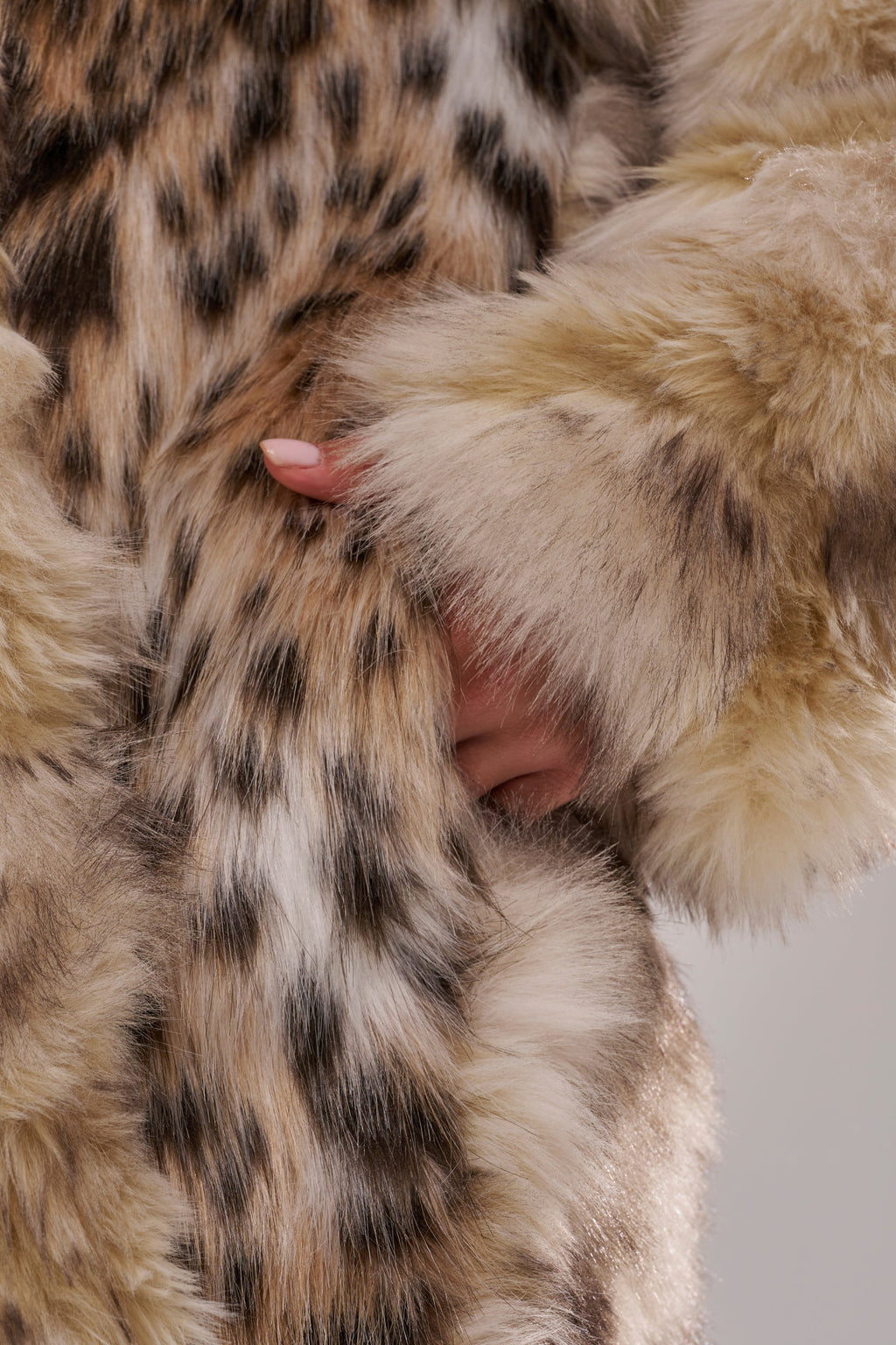 PARK AVENUE PATCHWORK FAUX FUR