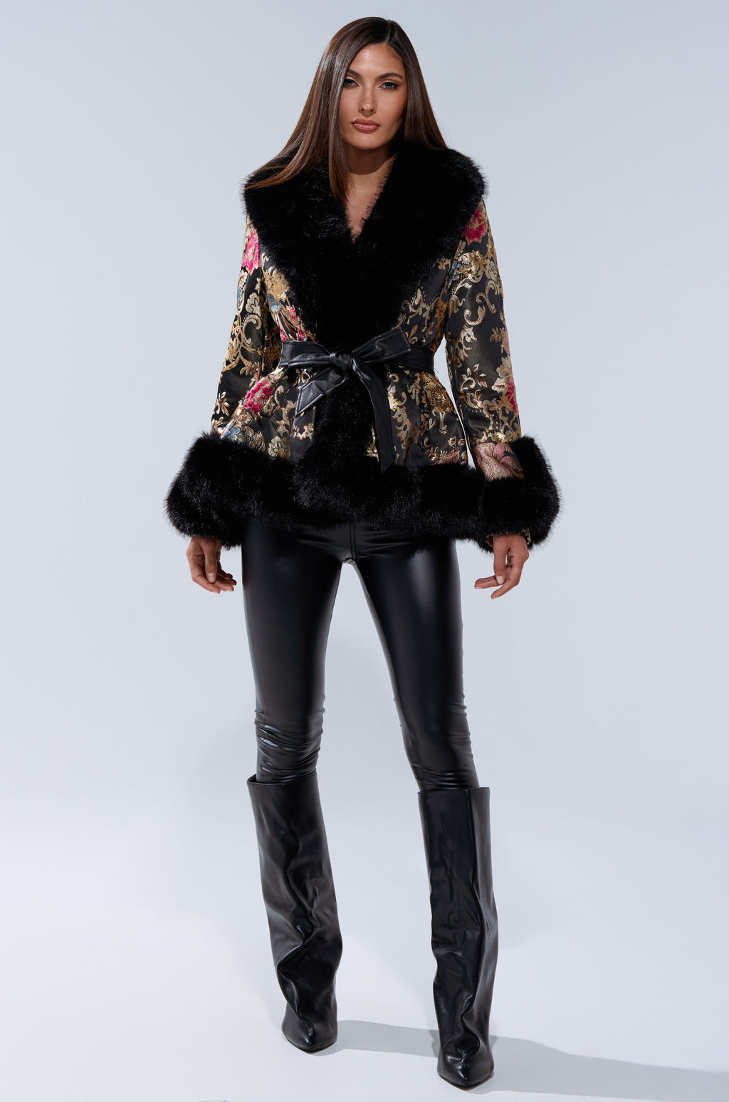 KENZY LUXE FUR TRIM MOTO