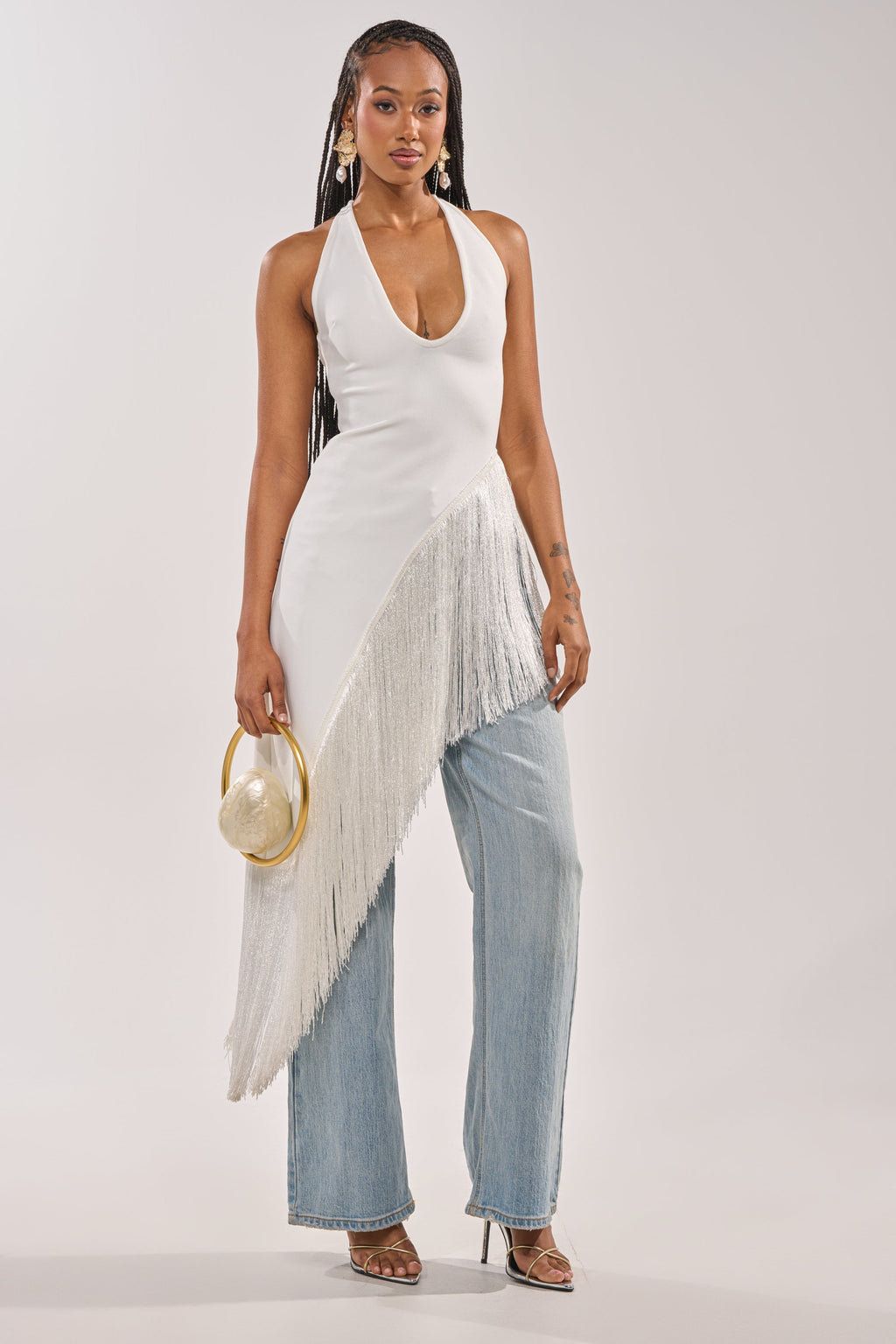 TAKE ME OUT FRINGE TOP