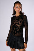 LETS GET SEXY MESH TOP
