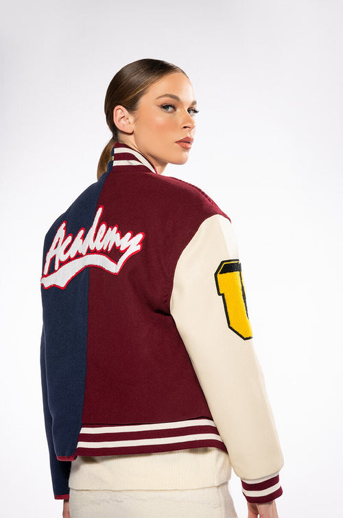 ACADEMY BOMBER WITH DETACHABLE TRENCH