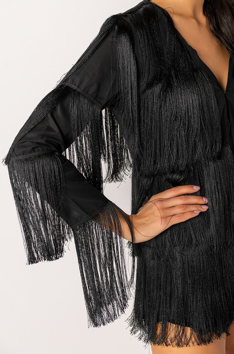 HEIDI FRINGED OUT JACKET
