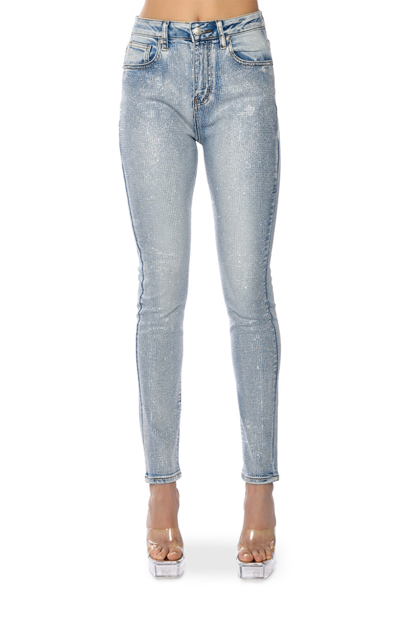 ALL OVER BLING JEANS
