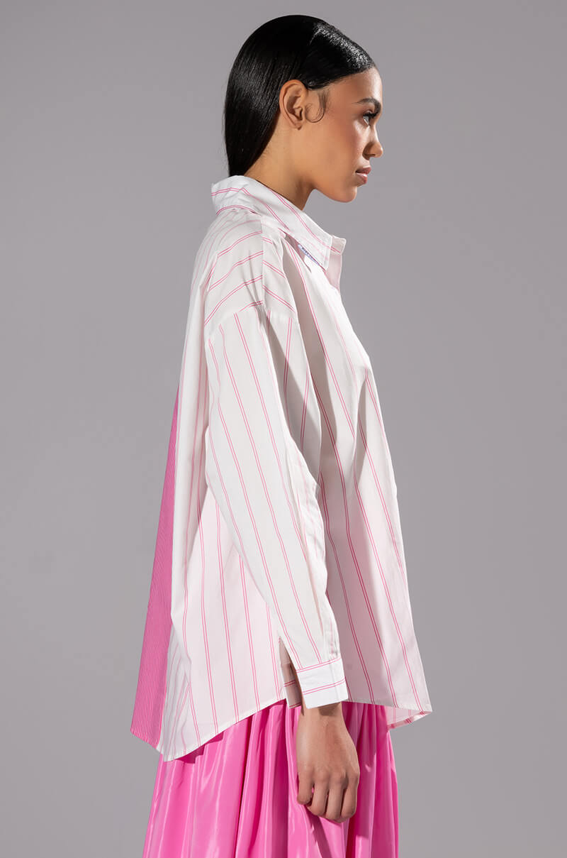 CAITLIN BUTTON DOWN LONG SLEEVE BLOUSE
