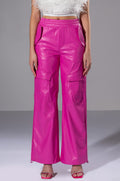 ALWAYS WINNING FAUX LEATHER JOGGER