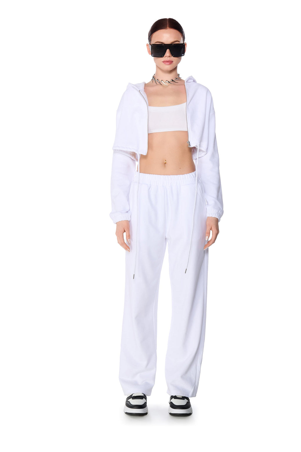 ARI DRAWSTRING WAIST HOODIE