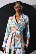 BREE PRINTED BLAZER