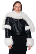 ASPEN GLOW UP FAUX FUR COAT