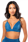 ASTRID PLEATED BRALETTE