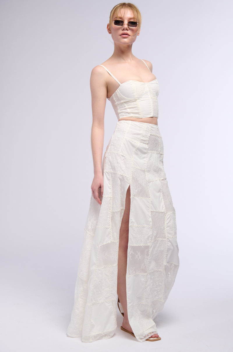 AURA PATCHWORK CORSET
