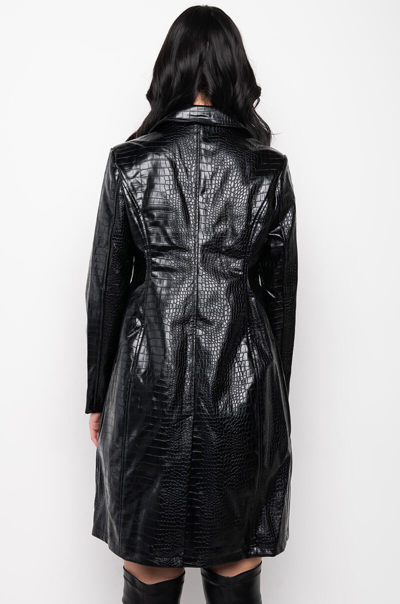 BRONX TALE LONG CROC TRENCH