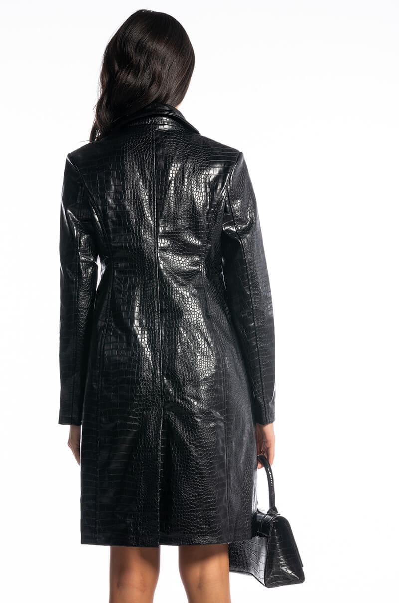 BRONX TALE LONG CROC TRENCH