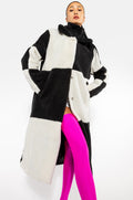CHECK IT LONG TEDDY TRENCH