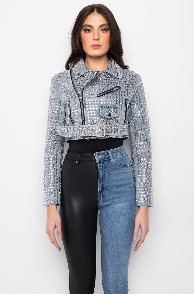 GAZETTE DENIM 3000 STUD JACKET