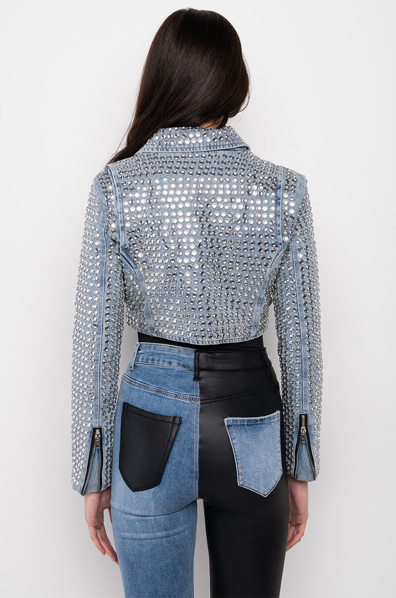 GAZETTE DENIM 3000 STUD JACKET