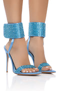 AZALEA WANG GRIFFON EMBELLISHED STILETTO SANDAL