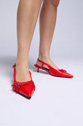 AZALEA WANG SEPIA RED PUMP