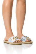 AZALEA WANG SAIRA MULTI EMBELLISHED SANDAL