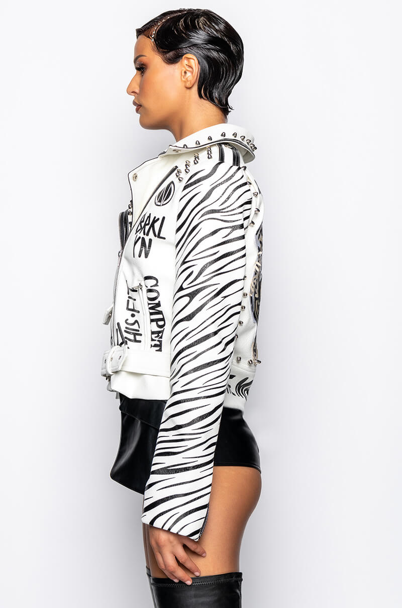 THE OG ZEPPELIN TAKES SUMMER MOTO JACKET