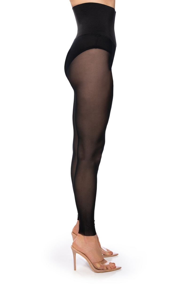 BAD THING MESH CORSET LEGGING