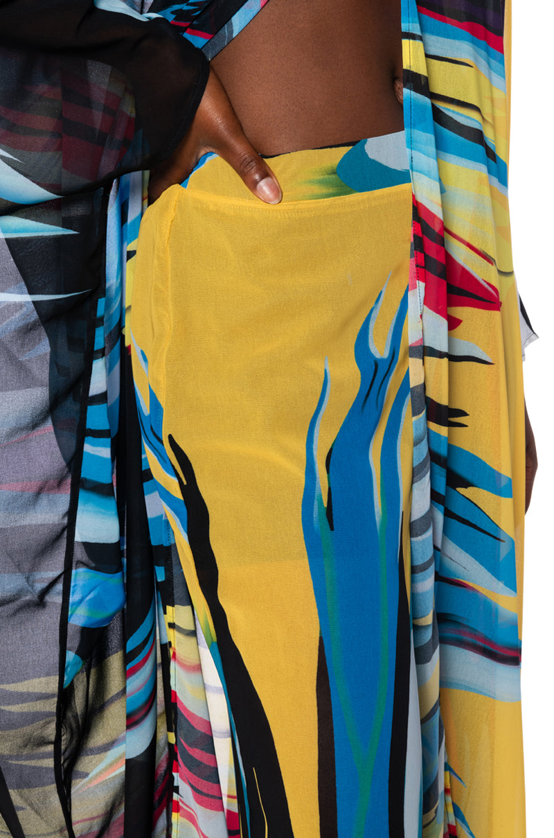 BAHAMA MAMA PALAZZO WIDE LEG PANT
