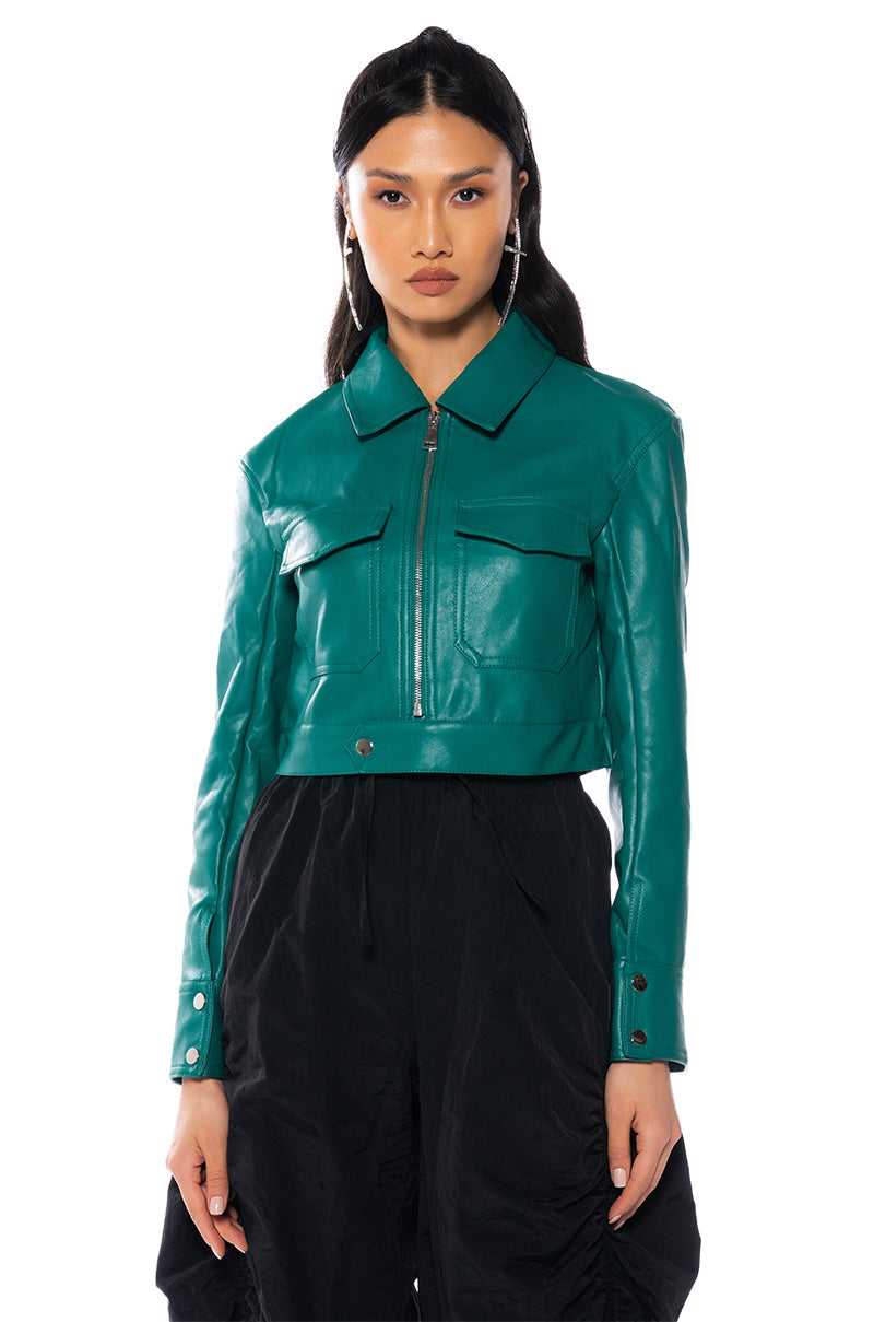 BASSEY DOUBLE FRONT POCKET MOTO