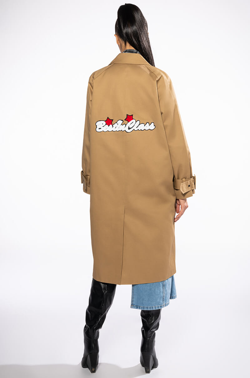 BEST IN CLASS PATCHWORK TRENCH COAT