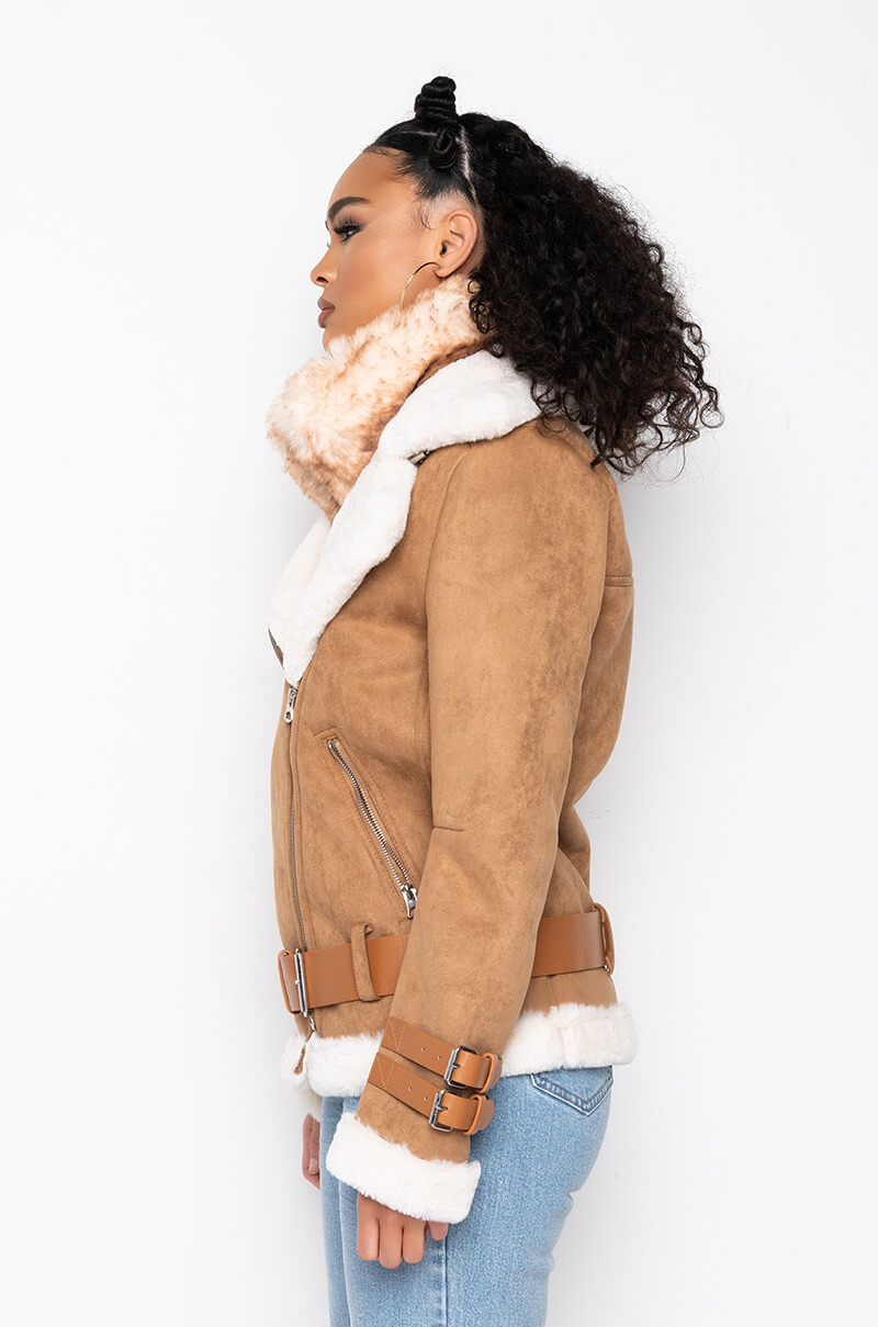 BLEECKER STREET SUEDE BOMBER JACKET