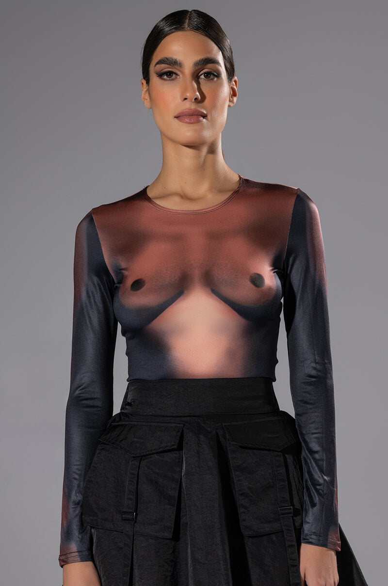 BODY MOVES LONG SLEEVE BODYSUIT