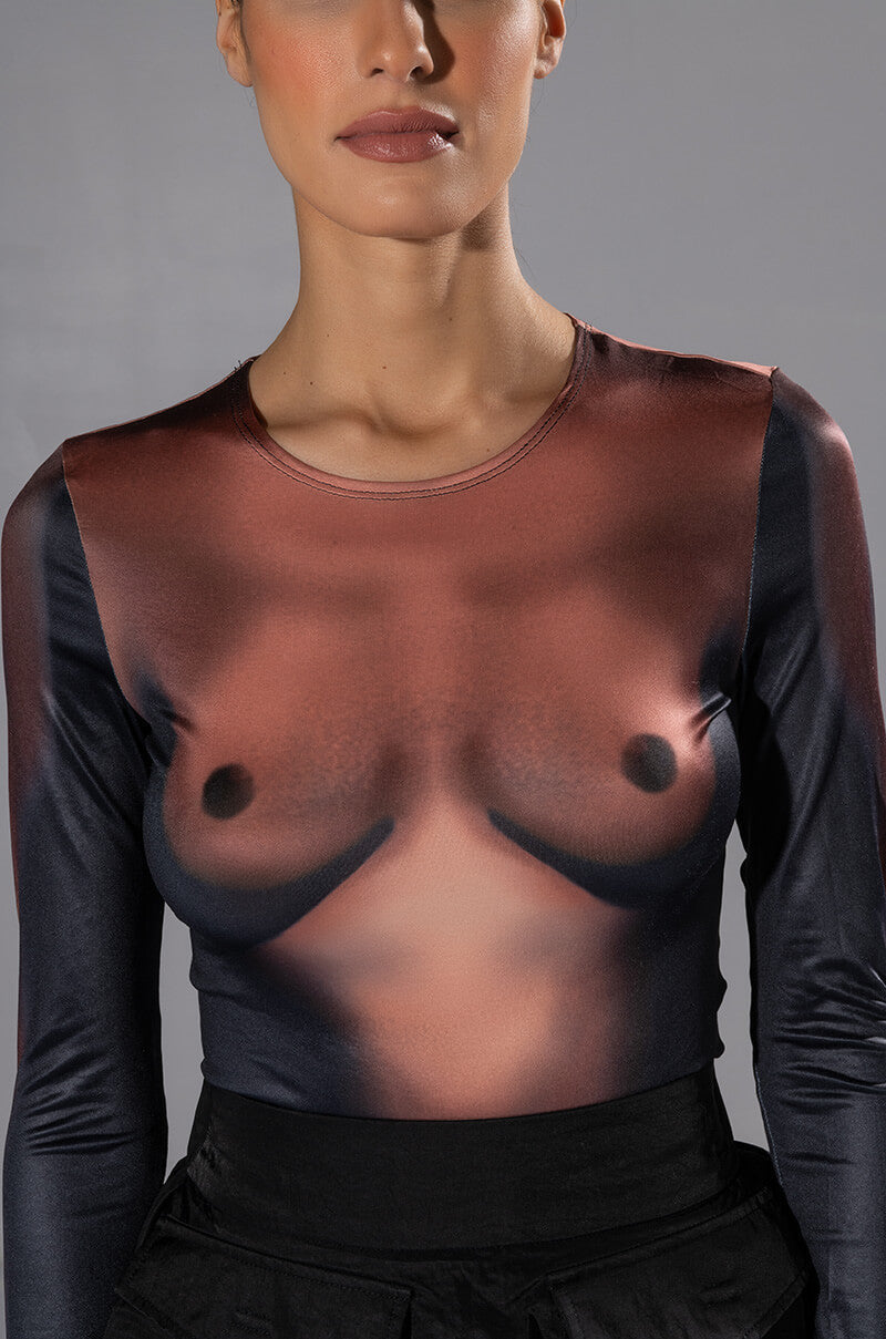 BODY MOVES LONG SLEEVE BODYSUIT