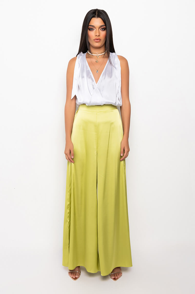 LELANI BOW DETAIL SLEEVELESS BLOUSE