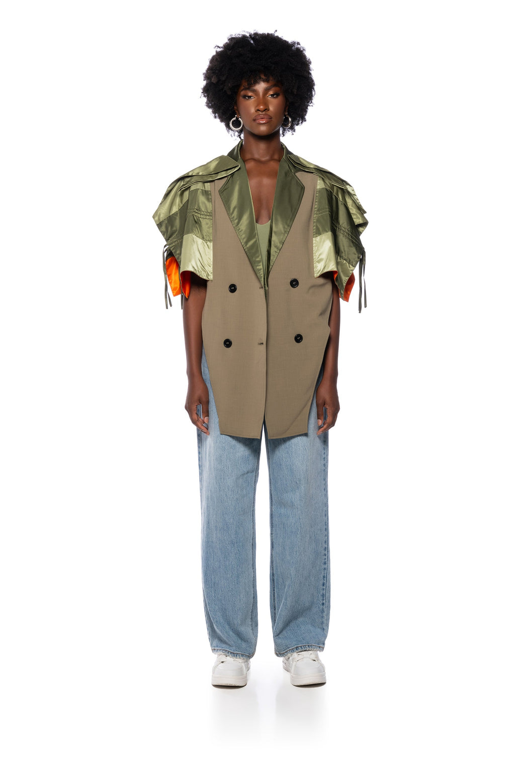 BOWERY DECONSTRUCTED MILITARY VEST