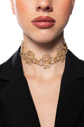 BUY ME A ROSE CHOKER